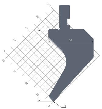 пуансон STP 462 88 R1.5